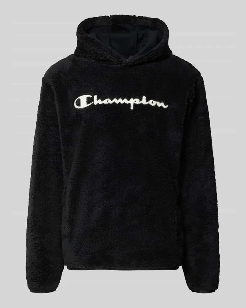 Champion Hoodie aus Teddyfell Black