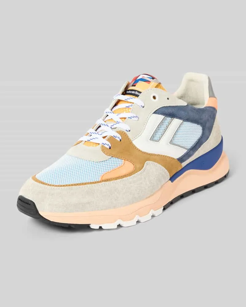 Floris van Bommel Sneaker mit Label-Patch Modell 'De Treener 