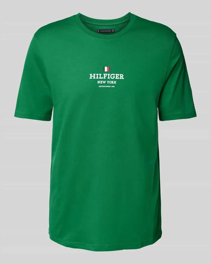 Tommy Hilfiger T-Shirt mit Label-Print 
