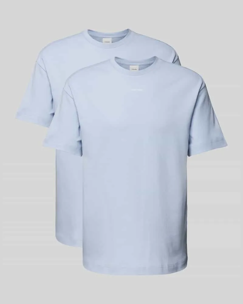 Calvin Klein T-Shirt mit Label-Print Modell 'NANO 