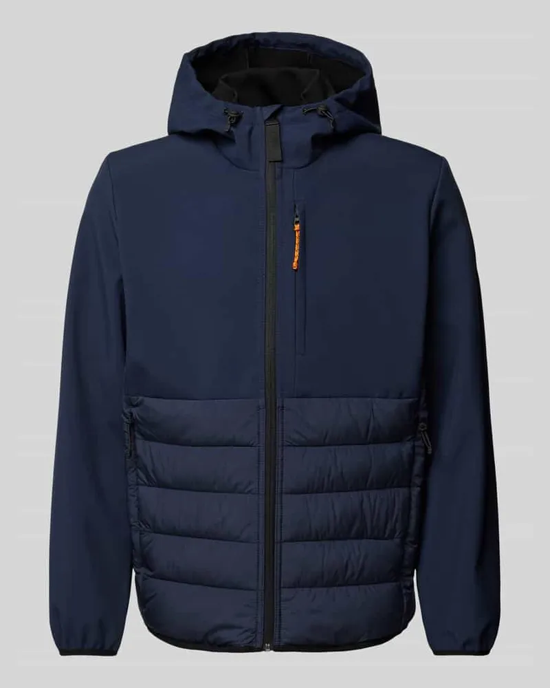 Tom Tailor Regular Fit Funktionsjacke mit Label Stitching 