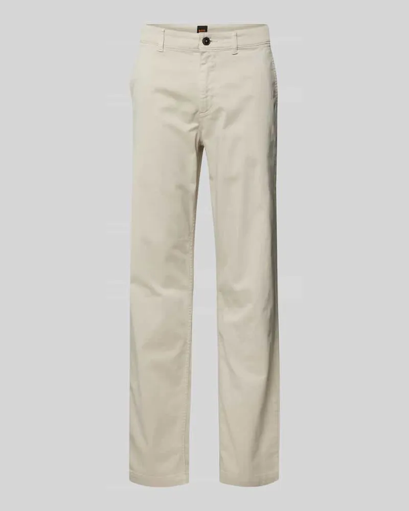 HUGO BOSS Regular Fit Chino mit Gürtelschlaufen 