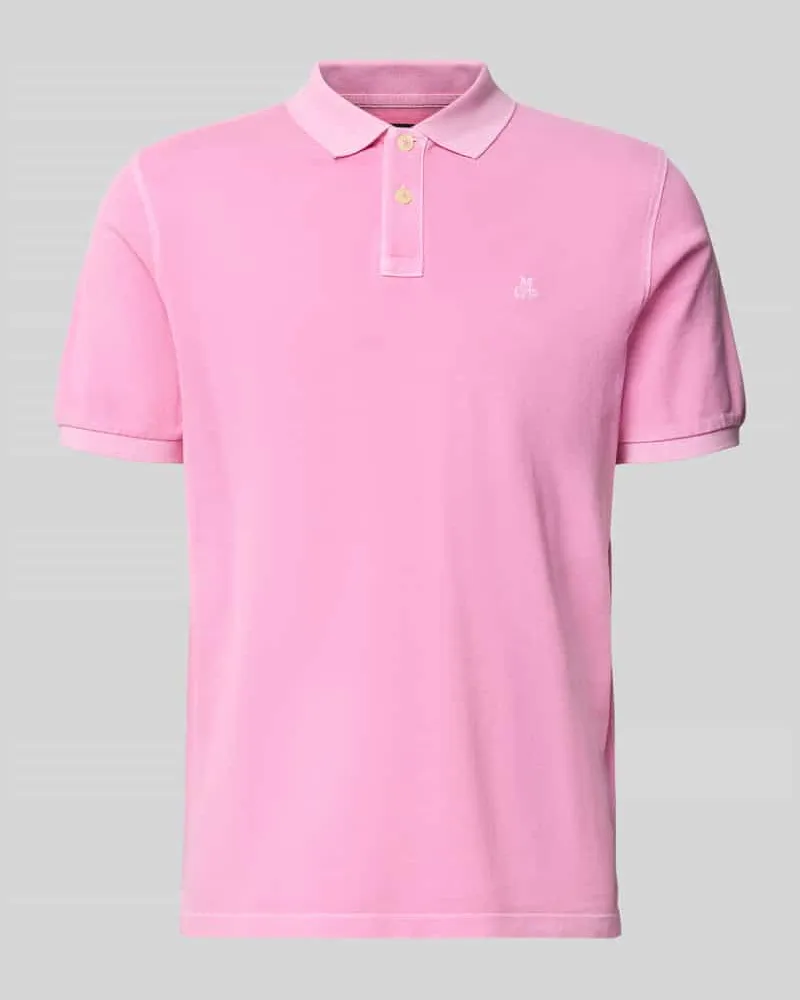 Marc O'Polo Regular Fit Poloshirt aus reiner Baumwolle Rosa