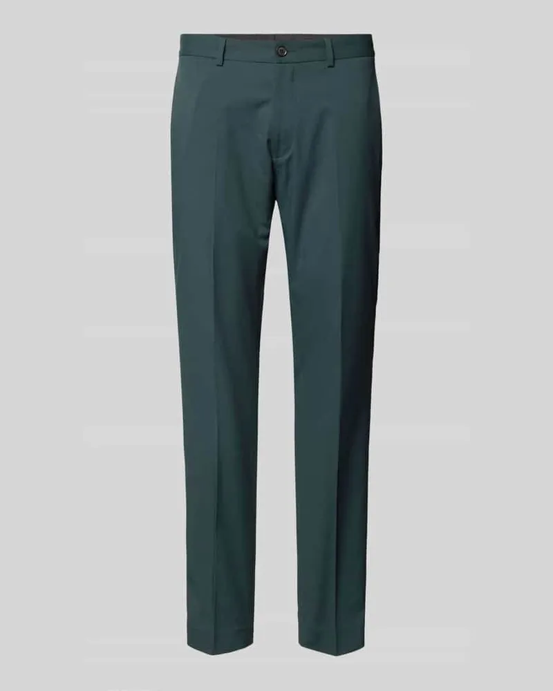 S.Oliver Slim Fit Anzughose mit Gürtelschlaufen 