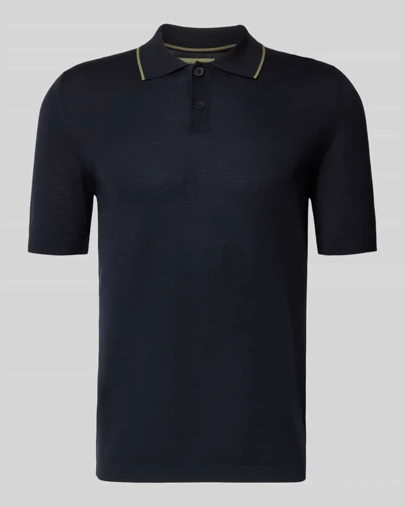 Marc O'Polo Regular Fit Poloshirt aus reiner Baumwolle -  × DFB Travel Collection 