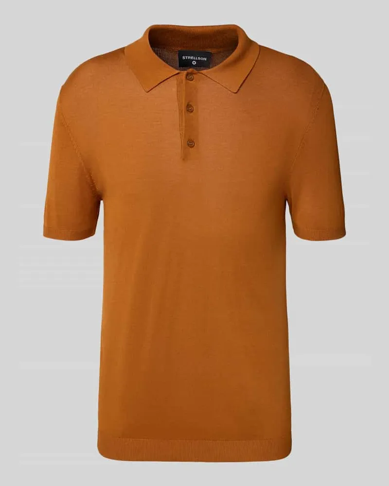 Strellson Regular Fit Poloshirt aus reiner Viskose Modell 'VADIM 