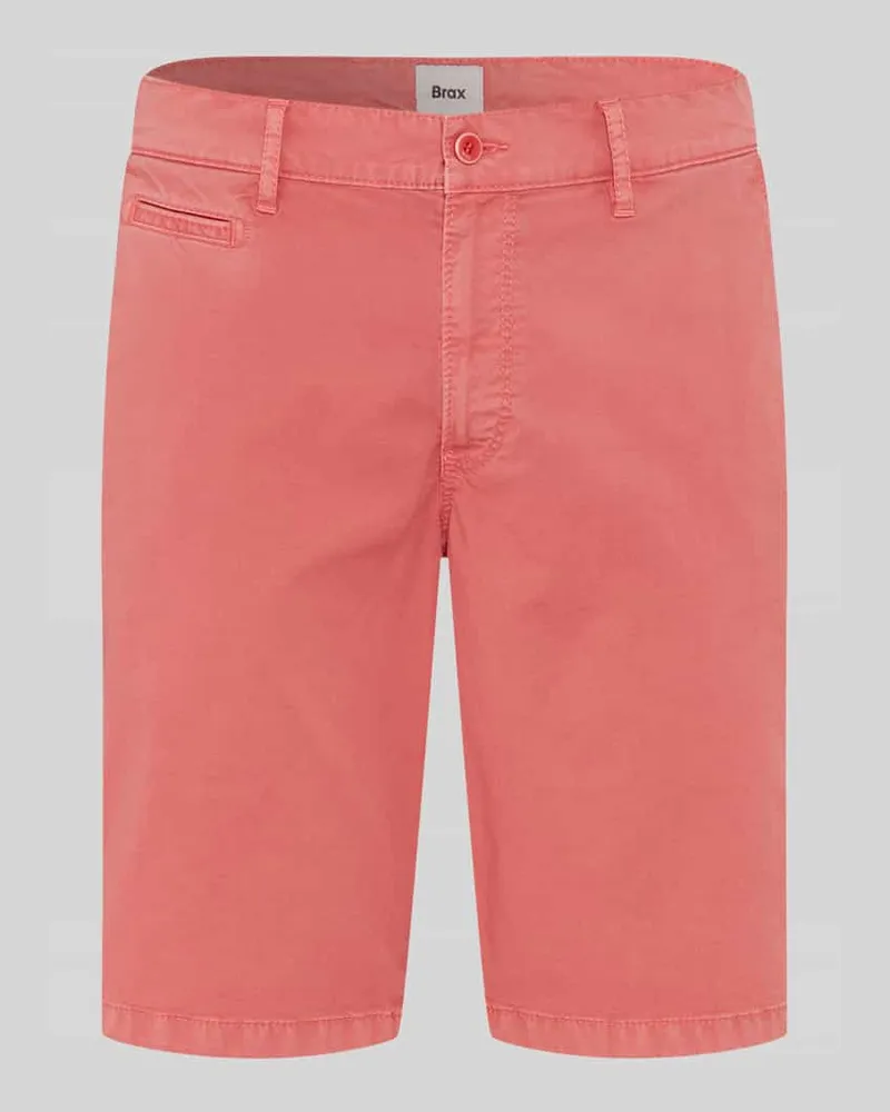 Brax Regular Fit Bermuda aus Baumwoll-Mix Koralle
