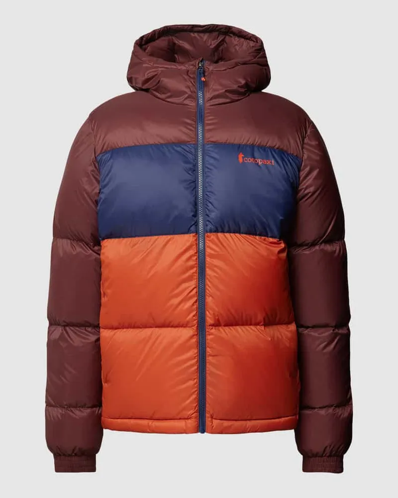 Cotopaxi Steppjacke im Colour-Blocking-Design Modell 'Solazo Hellbraun