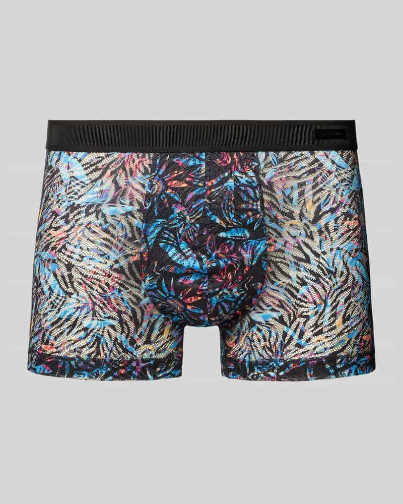 HOM Trunks mit Label-Detail Modell 'Biscayne Blau