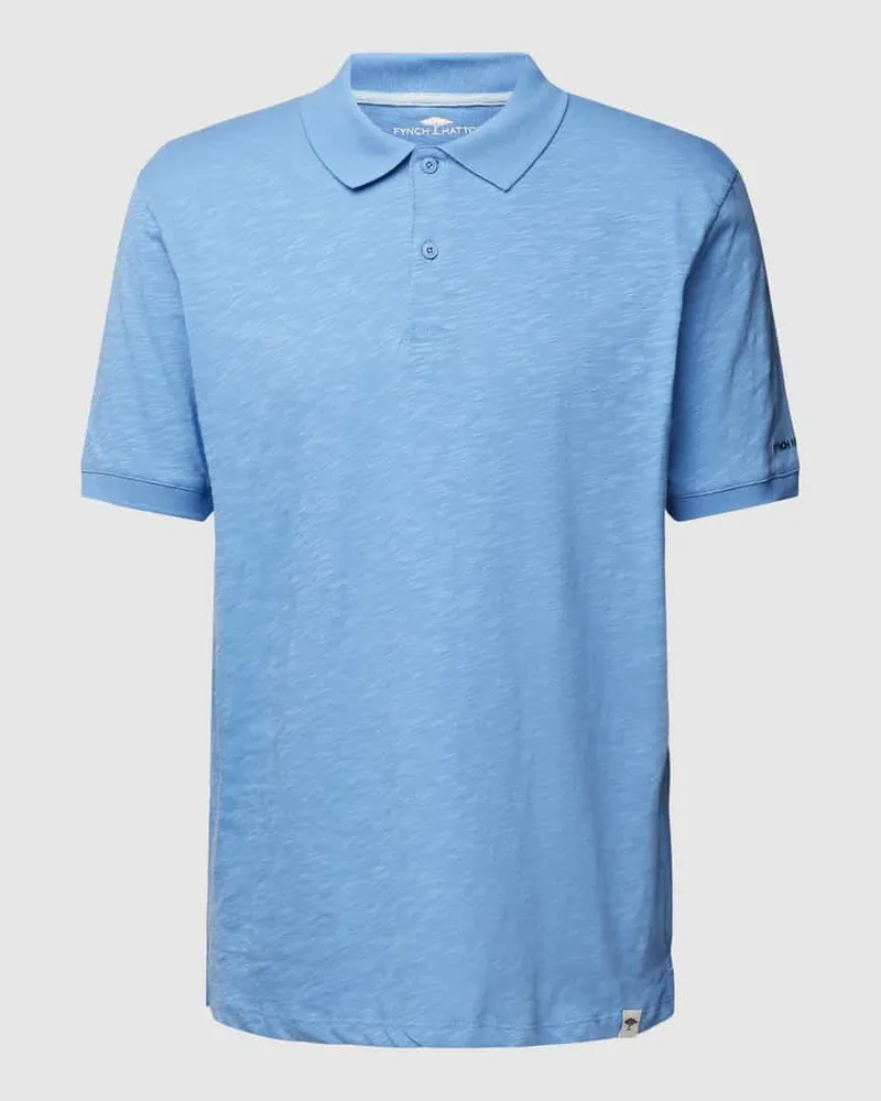 Fynch-Hatton Regular Fit Poloshirt im unifarbenen Design 