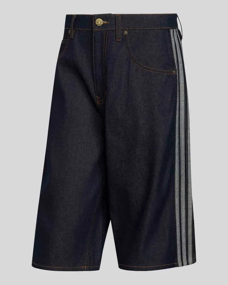 adidas Regular Fit Jeansshorts aus reiner Baumwolle Modell 'FIREBIRD SHRT Black