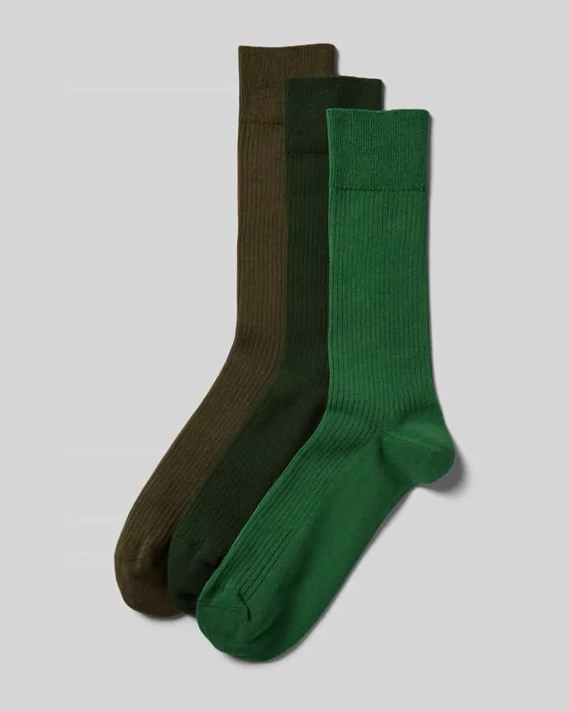 DillySocks Socken mit Strukturmuster im 3er-Pack 