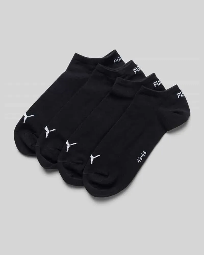 Puma Sneakersocken mit Label-Detail im 4er-Pack 