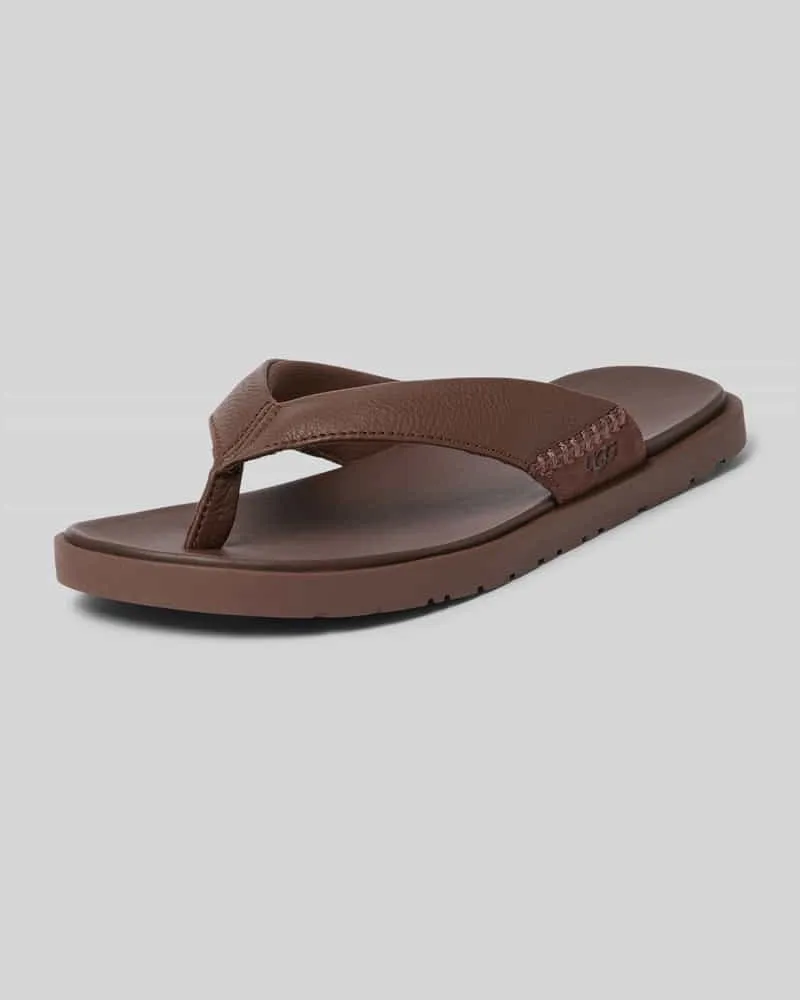 UGG Zehentrenner mit Label-Detail Modell 'SEASIDE II 