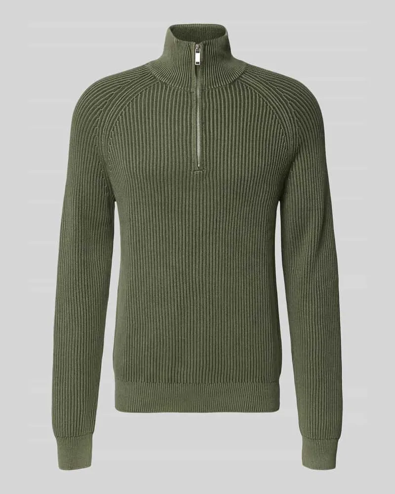 McNeal Strickpullover mit gerippten Abschlüssen 
