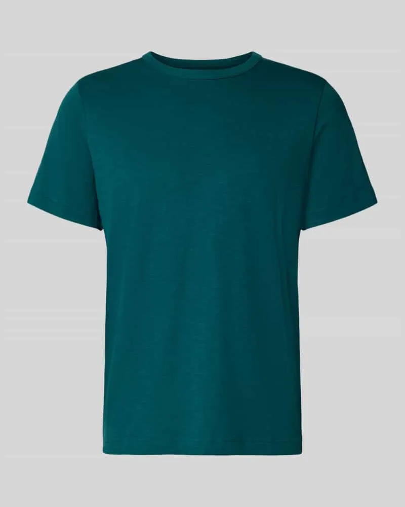 Tom Tailor Regular Fit T-Shirt aus reiner Baumwolle Petrol