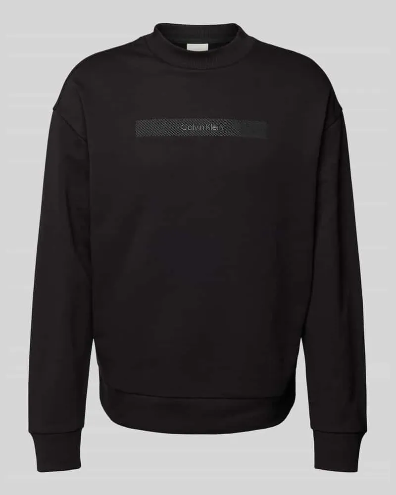 Calvin Klein Sweatshirt mit Label-Print 
