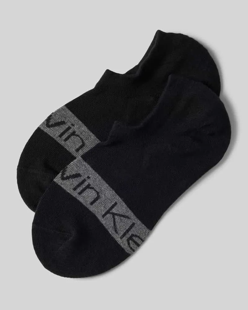 Calvin Klein Socken mit Label-Print im 2er-Pack 