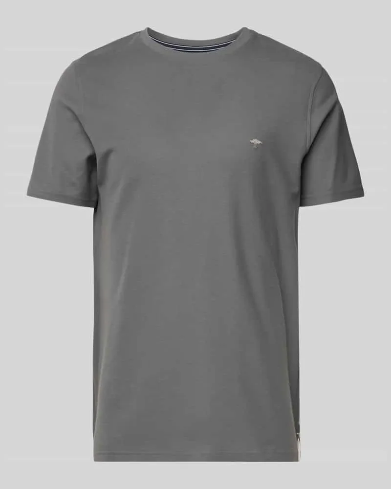 Fynch-Hatton T-Shirt mit Logo-Stitching 