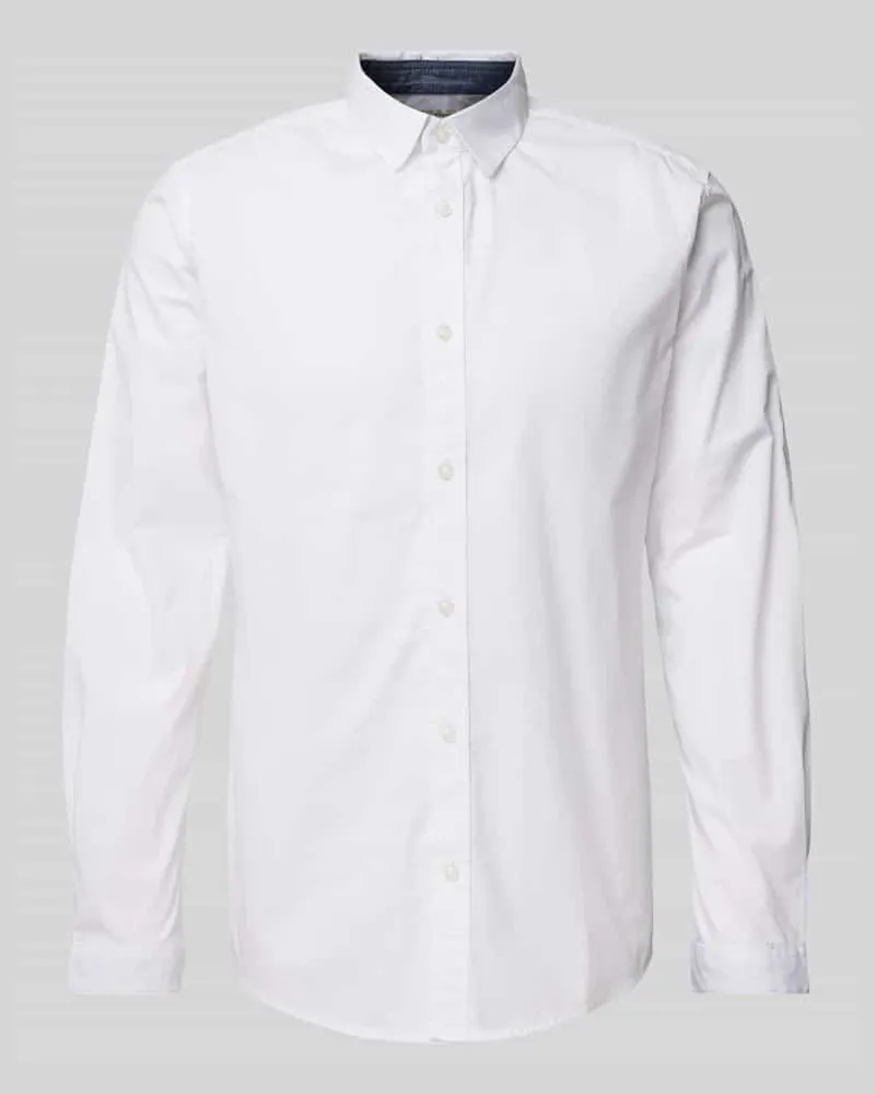 Tom Tailor Regular Fit Freizeithemd mit Kentkragen 