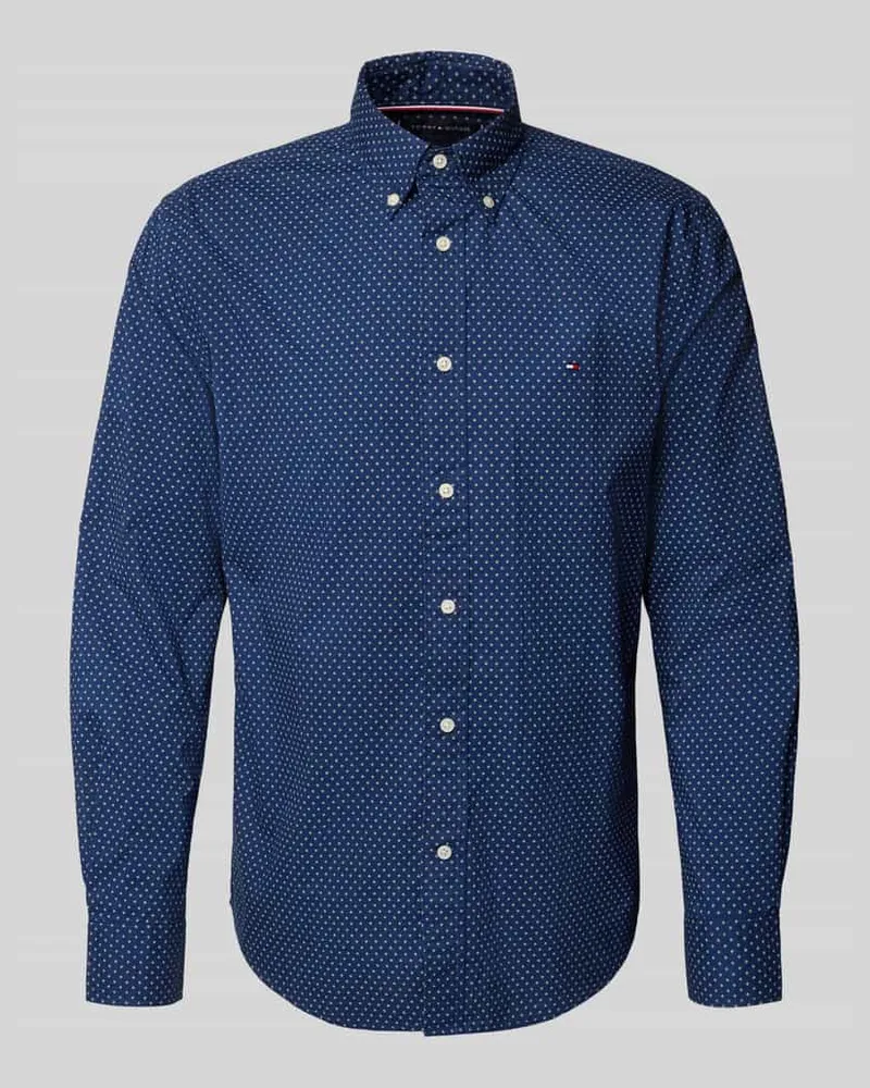 Tommy Hilfiger Regular Fit Freizeithemd aus reiner Baumwolle 