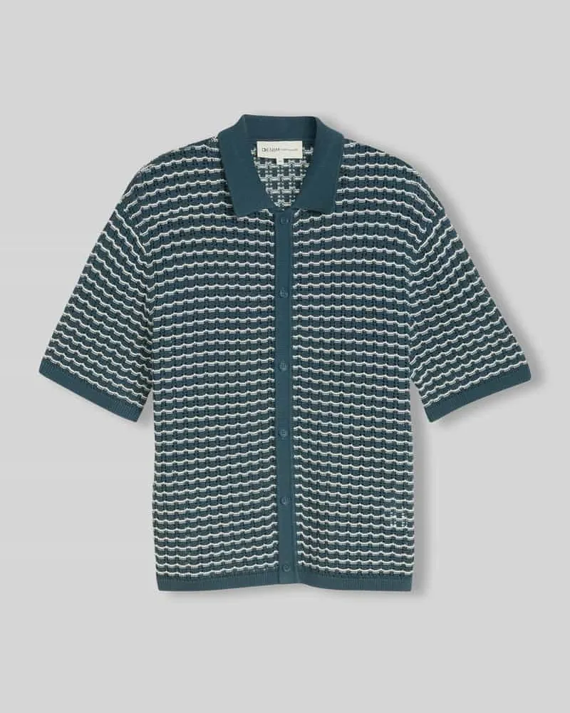 Tom Tailor Regular Fit Poloshirt aus Baumwoll-Mix Petrol