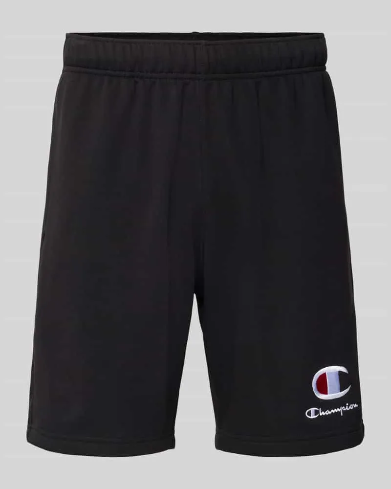 Champion Sweatshorts mit Logo-Stitching und elastischem Bund 