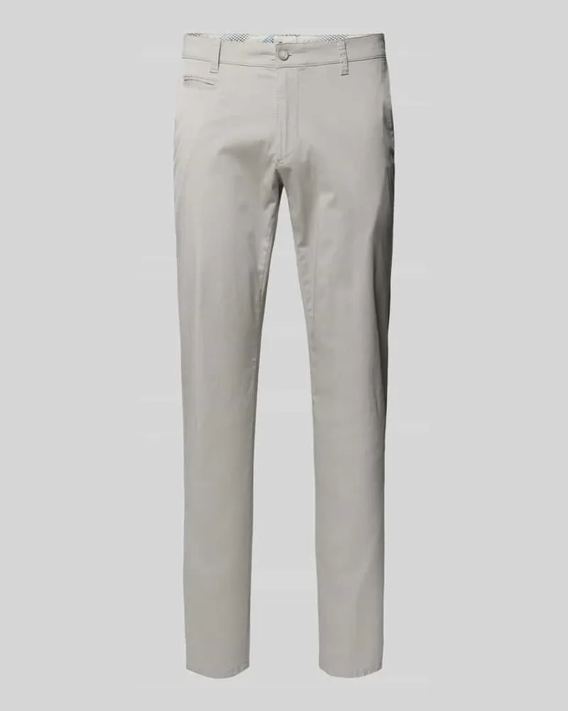 Brax Regular Fit Chino mit Strukturmuster Modell 'FABIO 