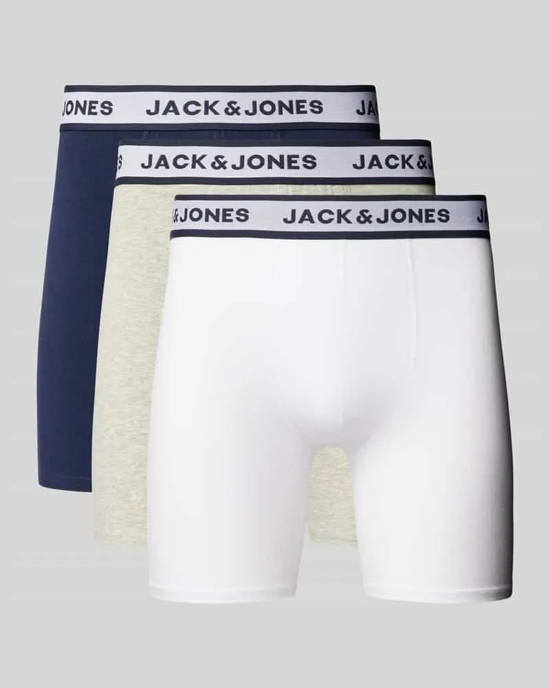 Jack & Jones Trunks mit elastischem Logo-Bund Modell 'SOLID 