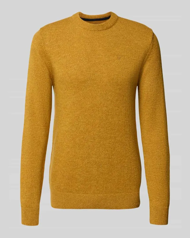 Barbour Regular Fit Strickpullover aus Woll-Mix 