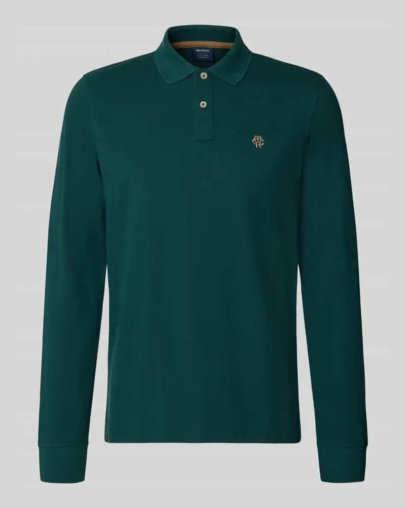 McNeal Regular Fit Poloshirt aus reiner Baumwolle Neon