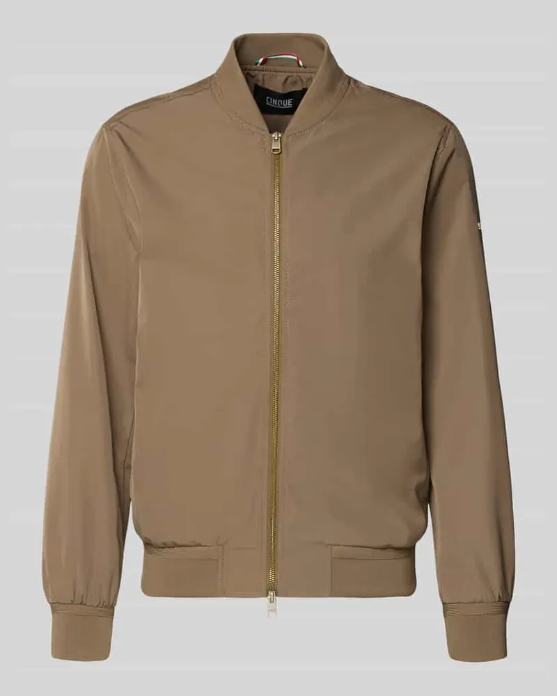 cinque Regular Fit Bomberjacke mit Stehkragen Modell 'Rapid Terra
