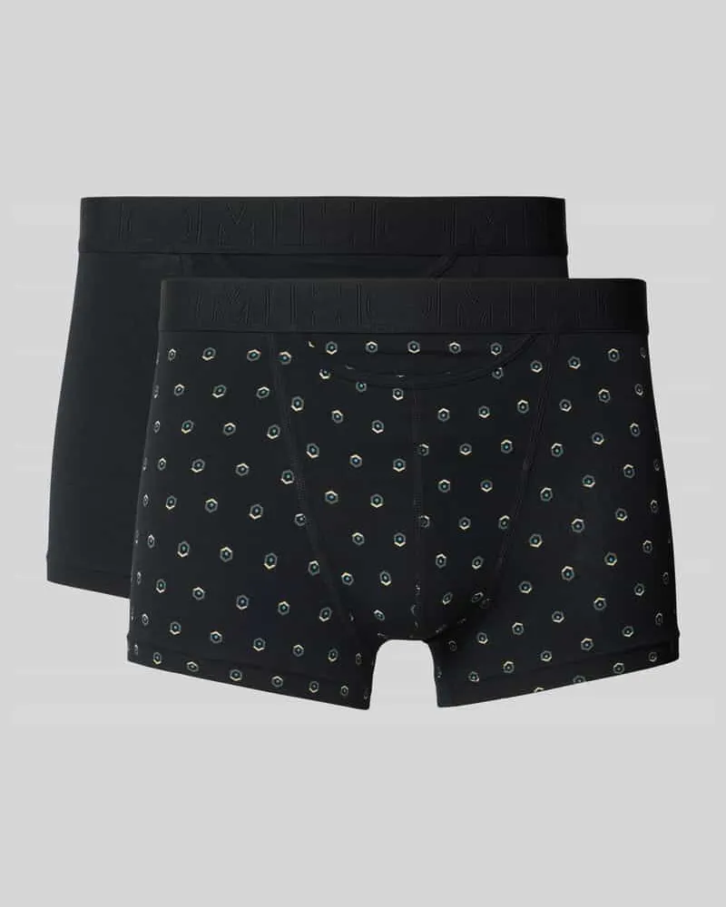 HOM Trunks mit elastischem Bund im 2er-Pack 