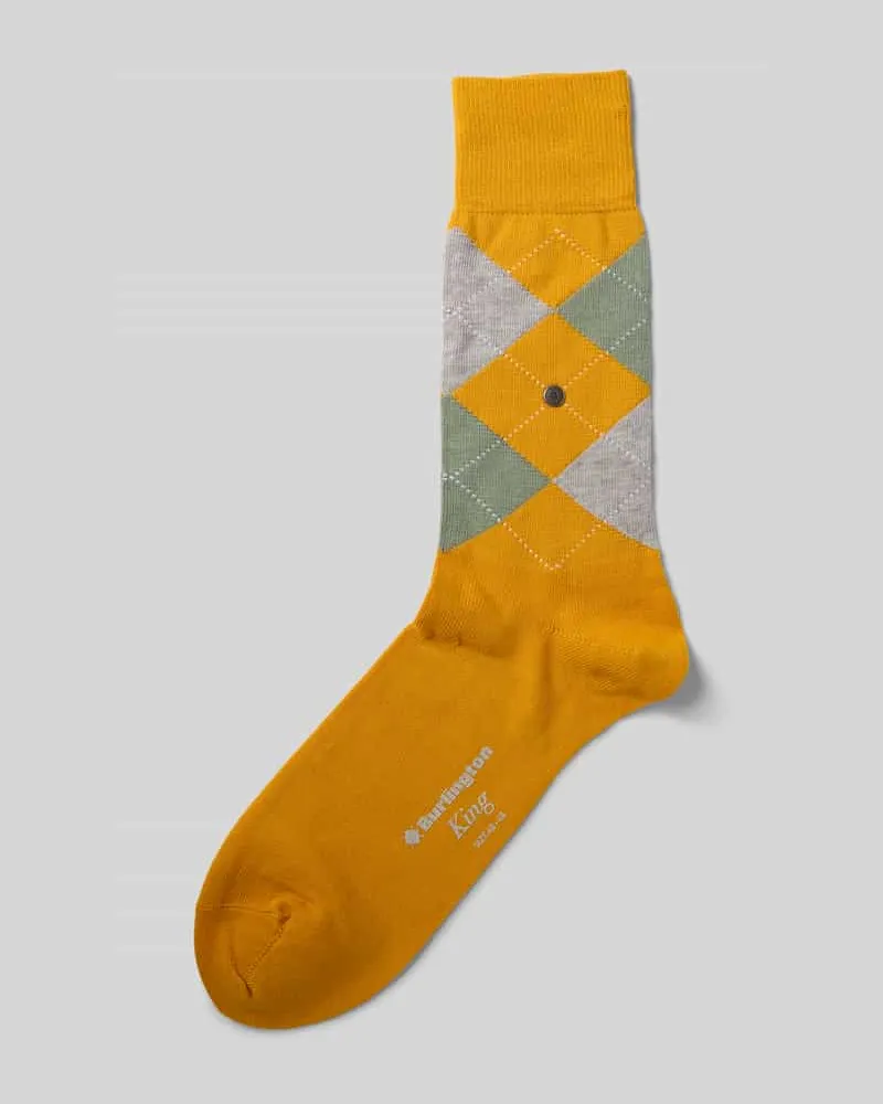 Burlington Socken mit Label-Details 