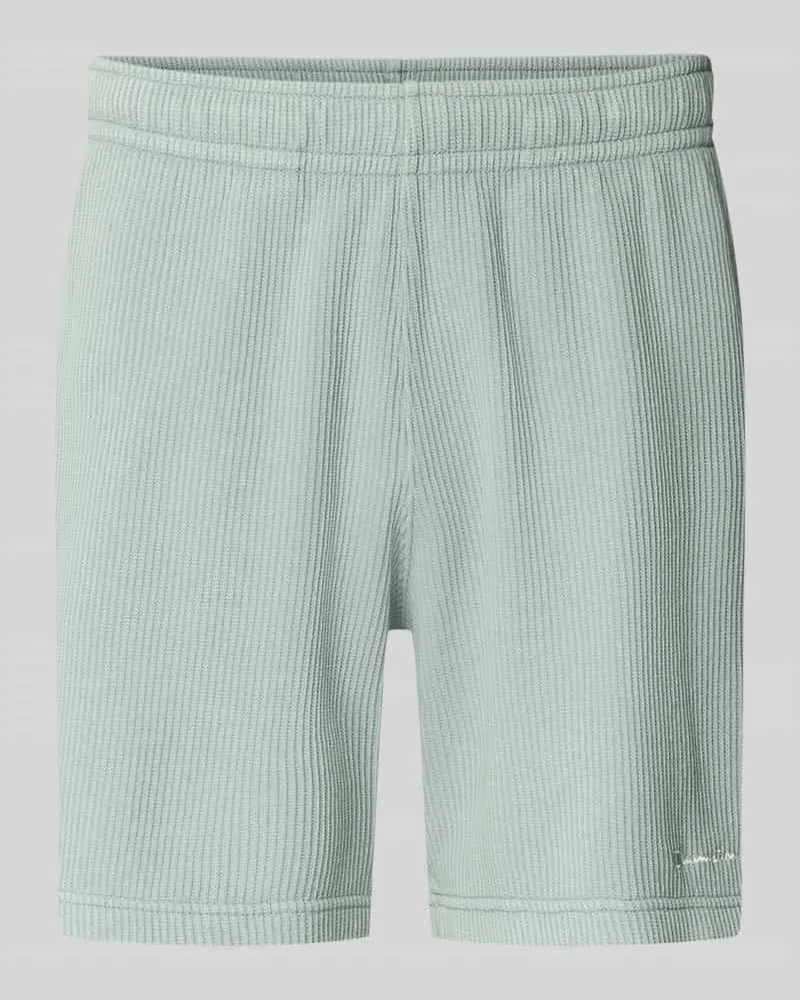 Champion Shorts mit Strukturmuster und elastischem Bund Lind