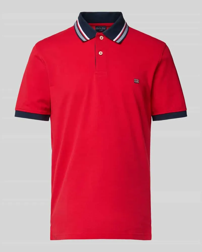 Christian Berg Regular Fit Poloshirt aus reiner Baumwolle 
