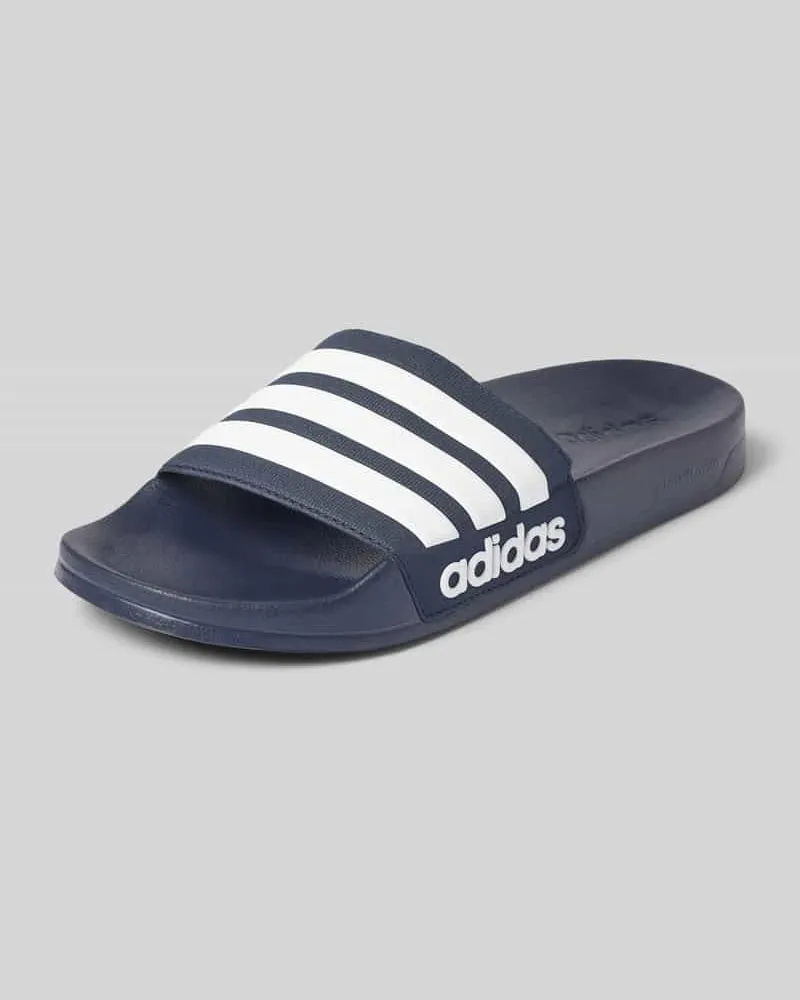 adidas Slides mit Label-Detail Modell 'ADILETTE SHOWER Marine