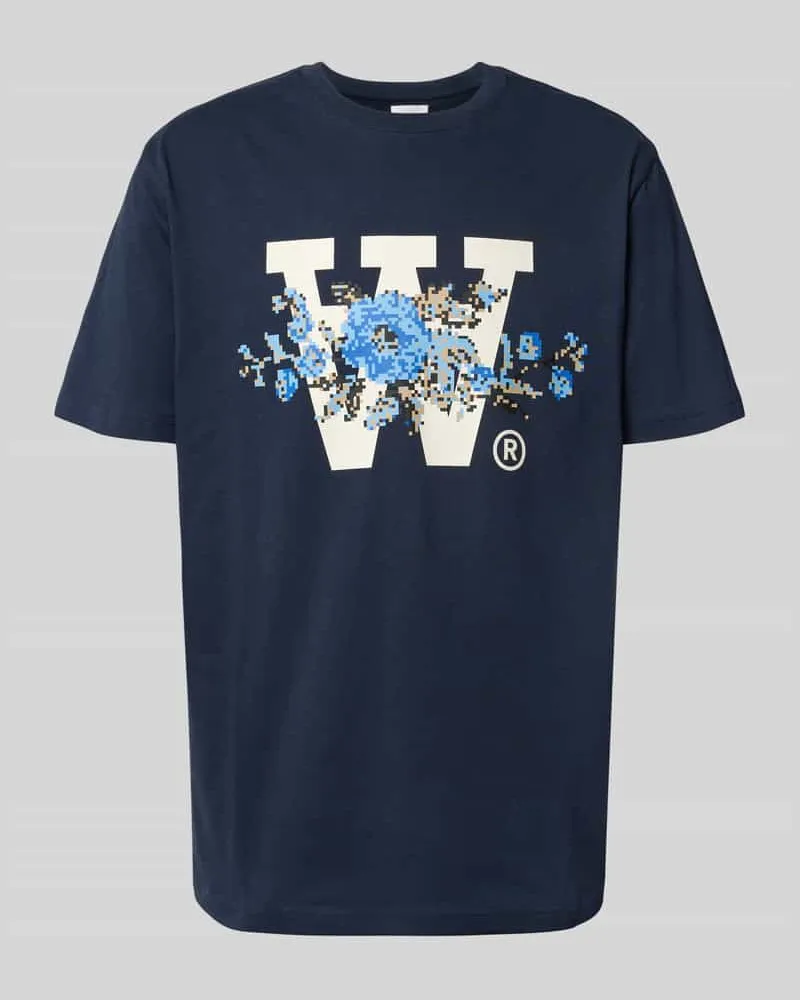 Wood Wood T-Shirt mit Motiv- und Logo-Print Modell 'Ace 