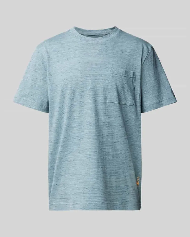 Tom Tailor Regular Fit T-Shirt aus Baumwoll-Mix Mint