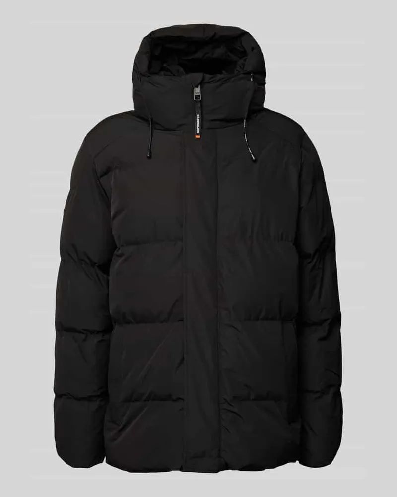 Superdry. Steppjacke mit Stehkragen 