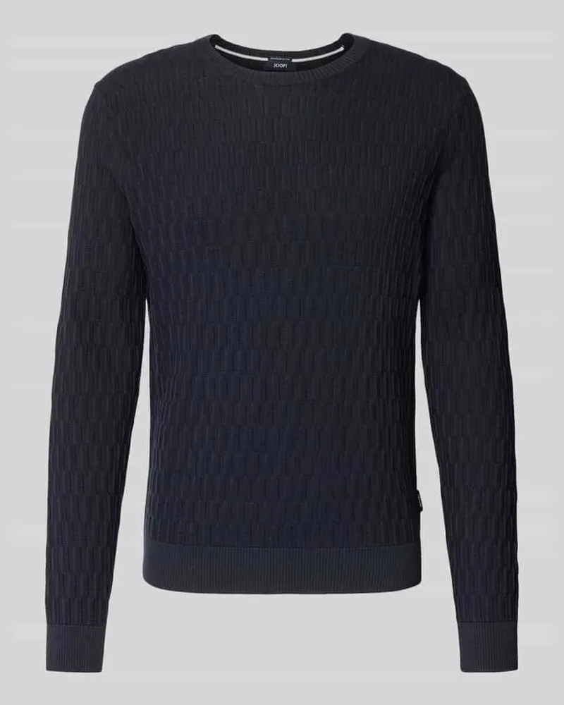 JOOP! Regular Fit Pullover aus einer Baumwolle Modell 'Dapher Marine