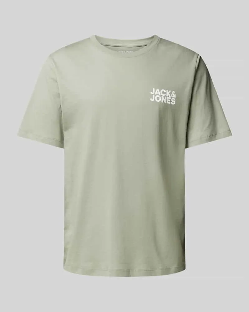 Jack & Jones T-Shirt mit Label-Print Modell 'ECORP 