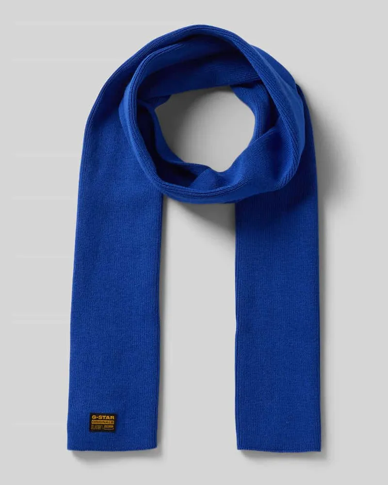 G-STAR RAW Schal mit Label-Detail Ocean