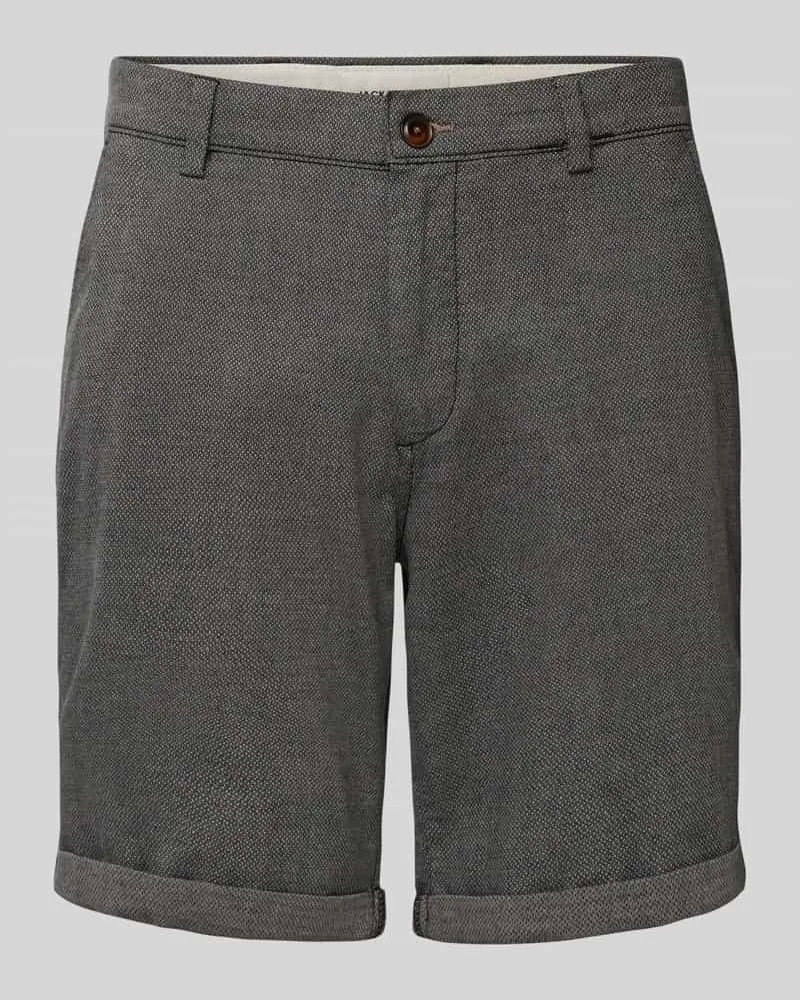 Jack & Jones Regular Fit Shorts mit Strukturmuster Modell 'FURY 