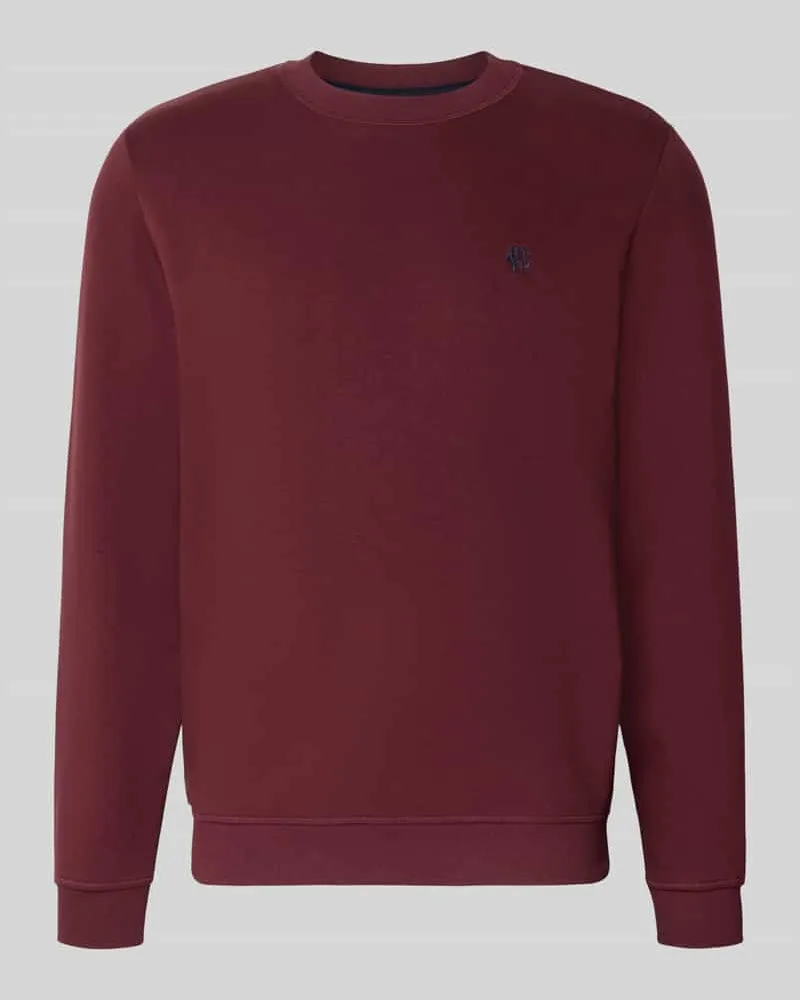 McNeal Sweatshirt aus Baumwoll-Mix Dunkelrot
