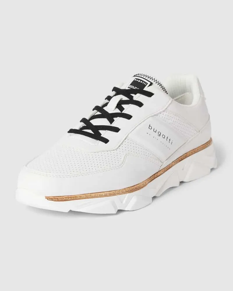 Bugatti Sneaker mit Label-Detail Modell 'Lima 