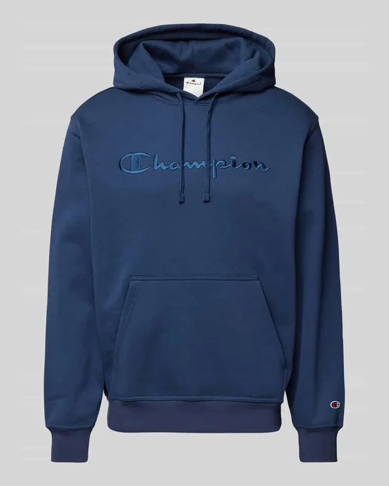 Champion Hoodie mit Label-Stitching 