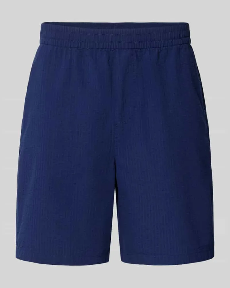 Selected Homme Regular Fit Shorts aus reiner Baumwolle Modell 'STUART Marine