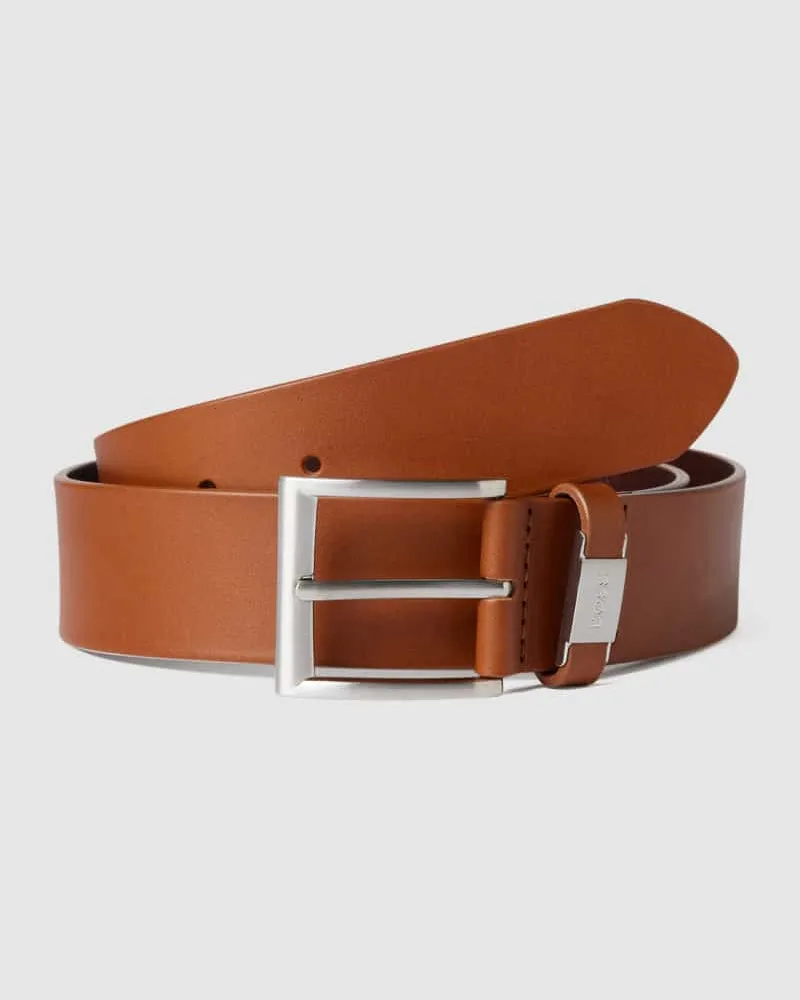 HUGO BOSS Gürtel in Leder-Optik 