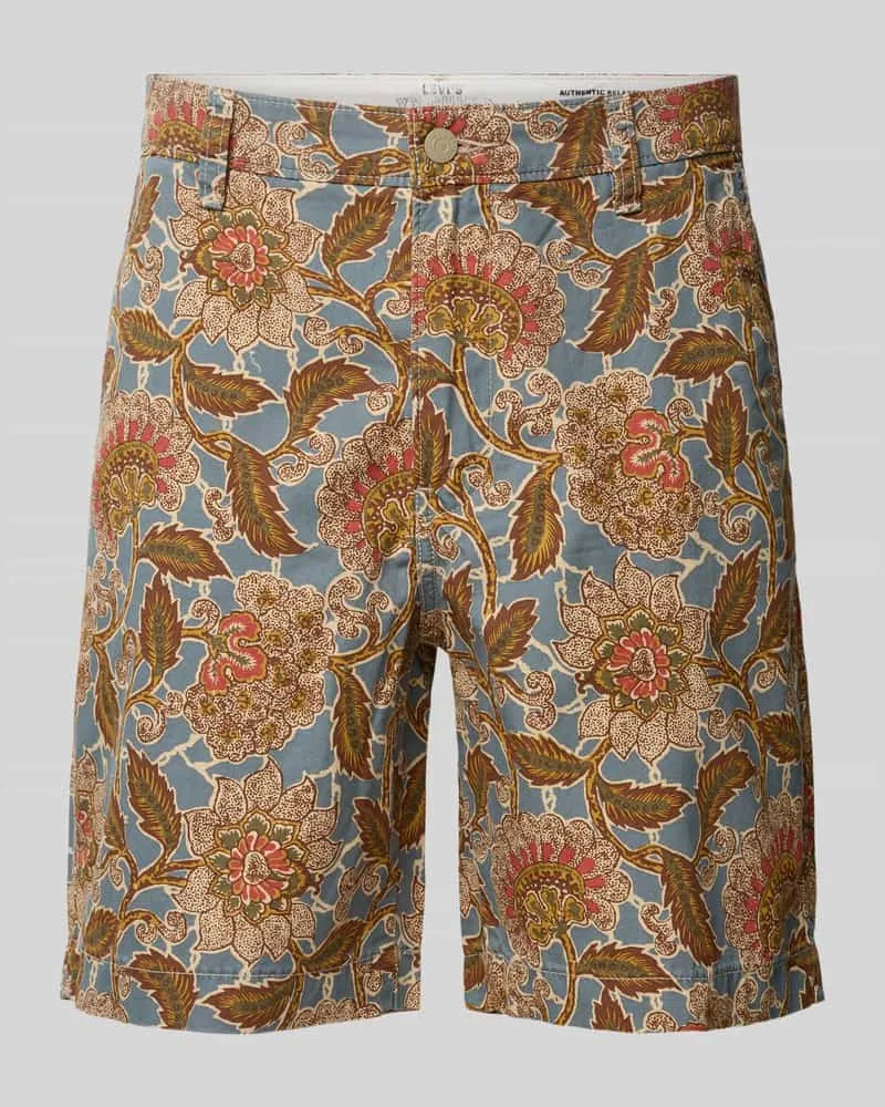 Levi's Authentic Relaxed Fit Chino-Shorts mit Gürtelschlaufen 